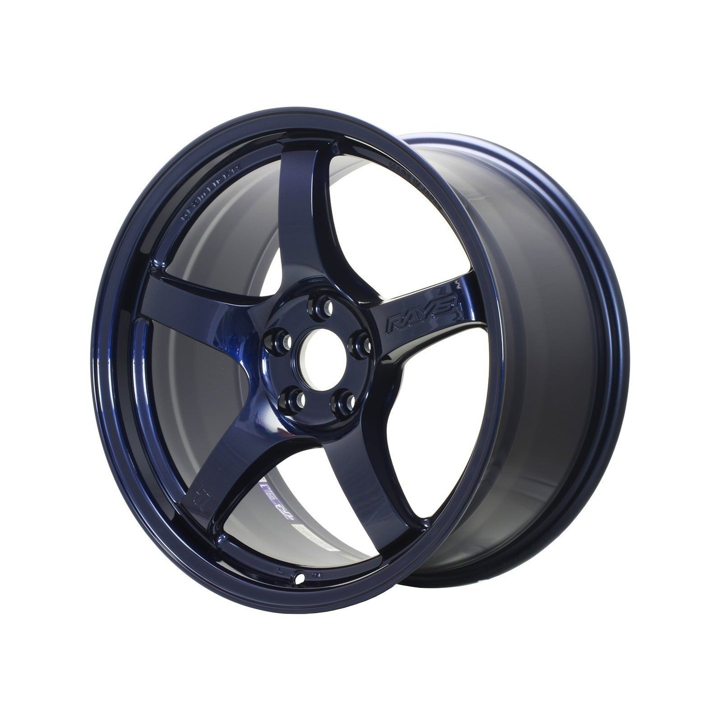 Gram Lights 57CR 18x9.5 +12 5x114.3 Eternal Blue Wheel - Universal (WGCRX12EEBP)-glWGCRX12EEBP-WGCRX12EEBP-Wheels-Gram Lights-JDMuscle