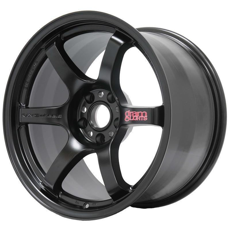 Gram Lights 57DR 15x8 +28 4x100 Semi Gloss Black Wheel - Universal (WGIE28AH)-glWGIE28AH-WGIE28AH-Wheels-Gram Lights-JDMuscle