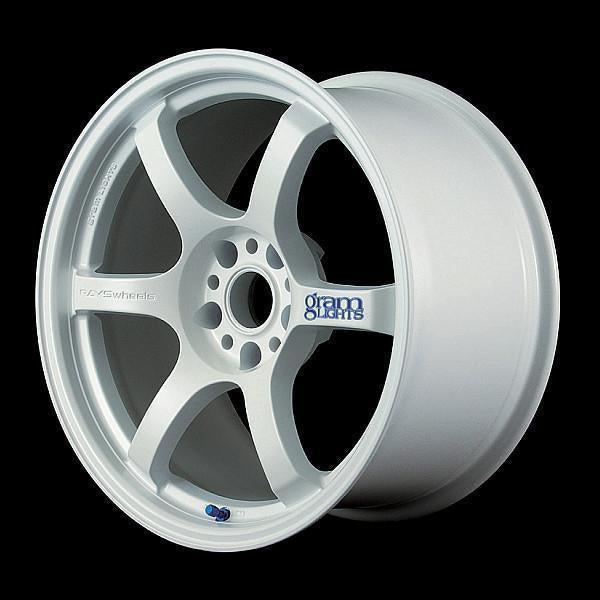 Gram Lights 57DR 15x8 +28 4x100 White *Special Order Min Qty 20* Wheel - Universal (WGIE28AW)-glWGIE28AW-WGIE28AW-Wheels-Gram Lights-JDMuscle