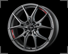 Gram Lights 57FXZ 18x9.5 +38 5 - 114.3 Matte Graphite & Machining Rim Edge DC Wheel - JDMuscleWheelsglsWGFZX38EMG
