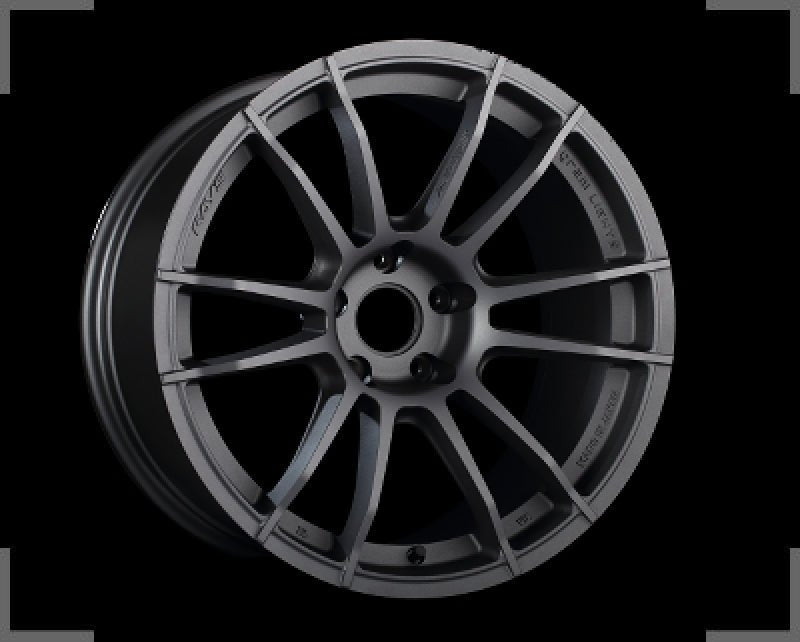 Gram Lights 57XR 18x8.5 +38 5 - 114.3 Matte Graphite Wheel - JDMuscleWheelsglsWGJRV38EMG