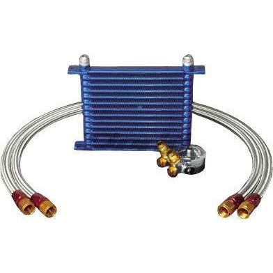 Greddy GREX Oil Cooler Kit for M/T WRX & STI 02-07 (12064605)-gre12064605-12064605-Fluid Coolers-GReddy-JDMuscle