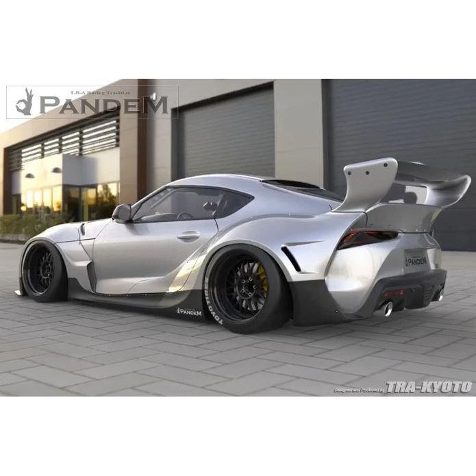 GReddy Pandem Complete Wide Body Aero Kit w/ Wing Toyota Supra 2020+ (66910400)-gre66910400-66910400-Body Kits-GReddy-JDMuscle