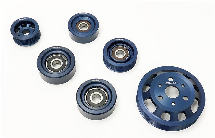 GReddy Water Pump / Alternator Pulley Set Scion FR - S 2013 - 2016 / Subaru BRZ 2013+ / Toyota 86 | 13512111 - JDMusclePulleysgre13512111