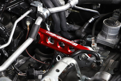 Grimm Speed [02-25 WRX/STI] Race Version Pitch Stop Mount-Red | 122009 - JDMusclePitch Stop Mountsgrm122009