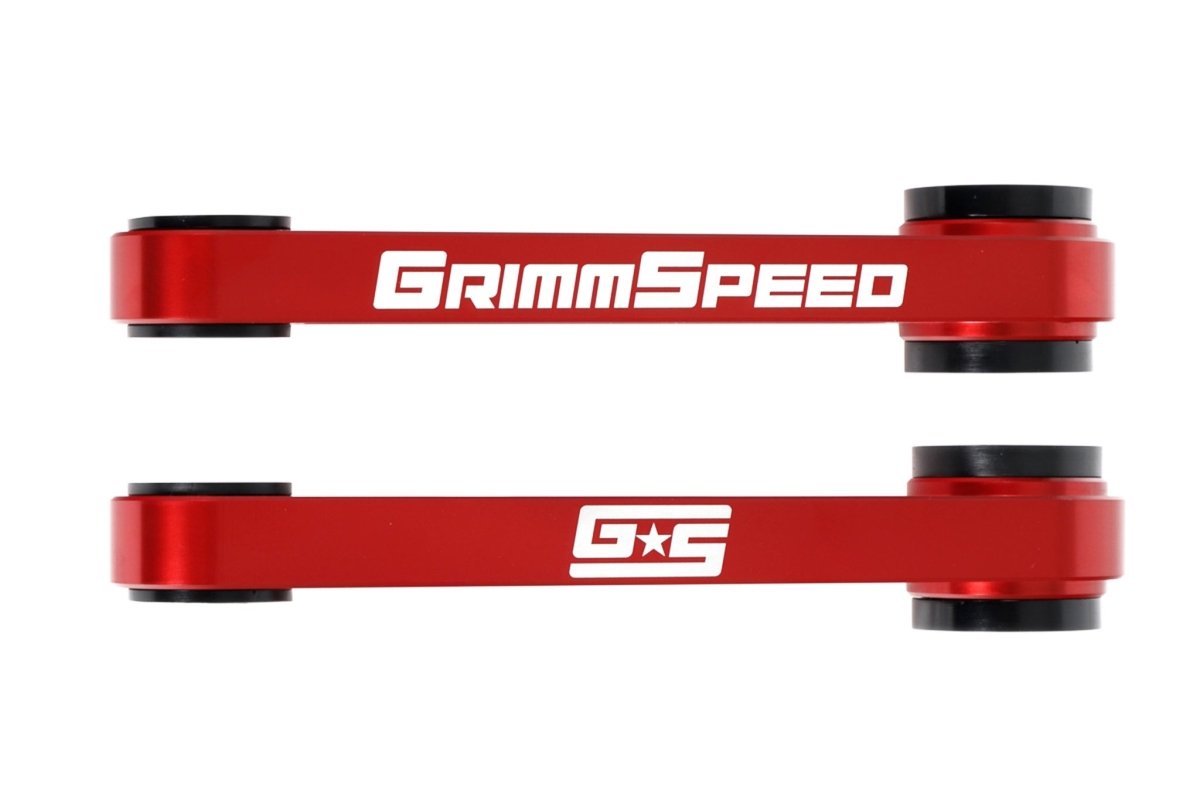 Grimm Speed [02-25 WRX/STI] Race Version Pitch Stop Mount-Red | 122009 - JDMusclePitch Stop Mountsgrm122009