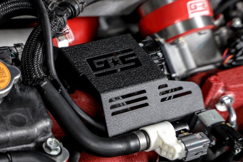 Grimmspeed [08-21 STI] Electronic Boost Control Solenoid Cover Black | 112000.2 - JDMuscleBoost Control Solenoid Coversgrm112000.2