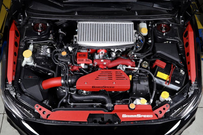 Grimmspeed [08-21 STI] Electronic Boost Control Solenoid Cover Red - JDMuscleBoost Control Solenoid Coversgrm112000.1