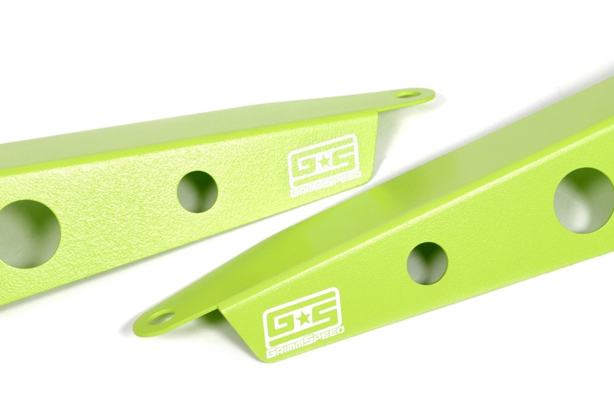 Grimmspeed 15-21 WRX /STI Fender Shroud Kit Hi-Vis Neon Yellow | 096057 - JDMuscleFender Shroudsgrm096057