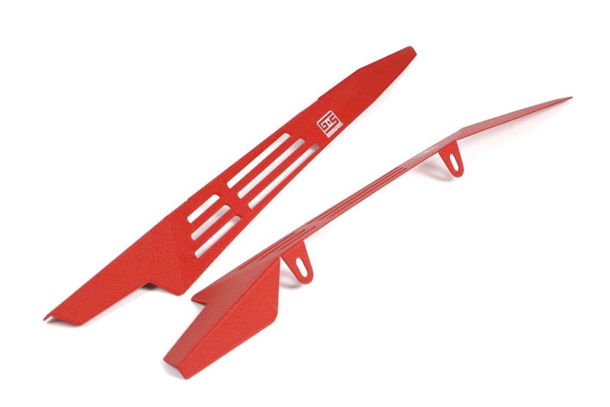 GrimmSpeed Fender Shroud - Red WRX/STI 2008-2014 | 096059 - JDMuscleFender Shroudsgrm096059