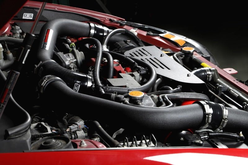 GrimmSpeed Front Mount Intercooler Kit - Black Subaru STI 2008-2014 | 090254 - JDMuscleIntercoolersgrm090254
