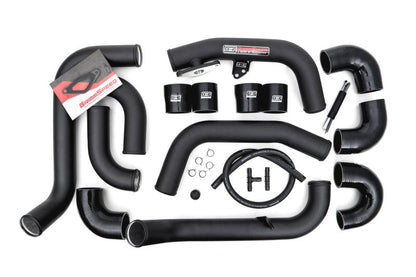 GrimmSpeed Front Mount Intercooler Kit - Black Subaru STI 2008-2014 | 090254 - JDMuscleIntercoolersgrm090254