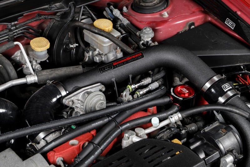 GrimmSpeed Front Mount Intercooler Kit - Black Subaru STI 2008-2014 | 090254 - JDMuscleIntercoolersgrm090254