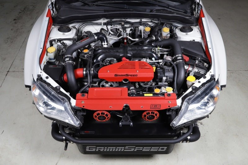 GrimmSpeed Front Mount Intercooler Kit - Black WRX 2008-2014 | 090252 - JDMuscleIntercoolersgrm090252