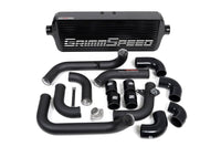 GrimmSpeed Front Mount Intercooler Kit - Black WRX 2008-2014 | 090252 - JDMuscleIntercoolersgrm090252