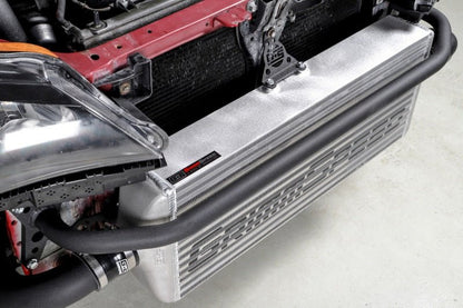 GrimmSpeed Front Mount Intercooler Kit Raw Core / Black Pipe 2008-2014 Subaru STI | 090228 - JDMuscleIntercoolersgrm090228
