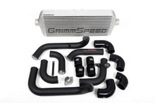 GrimmSpeed Front Mount Intercooler Kit Raw Core / Black Pipe WRX 2008-2014 | 090230 - JDMuscleIntercoolersgrm090230