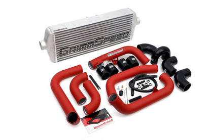 GrimmSpeed Front Mount Intercooler Kit - Red Subaru STI 2008-2014 | 090227 - JDMuscleIntercoolersgrm090227