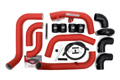 GrimmSpeed Front Mount Intercooler Kit - Red Subaru STI 2008-2014 | 090227 - JDMuscleIntercoolersgrm090227