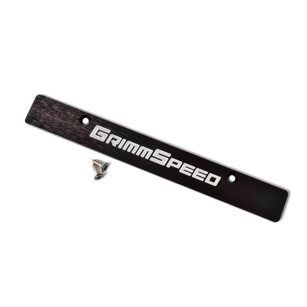 GrimmSpeed License Plate Delete Subaru WRX / STI 2006-2014-094079-094079-License Plate Holders and Deletes-GrimmSpeed-JDMuscle