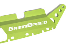 GrimmSpeed Radiator Shroud - Neon Green Powdercoat WRX/STI 15+| 096056 - JDMuscleRadiator Shroudsgrm096056