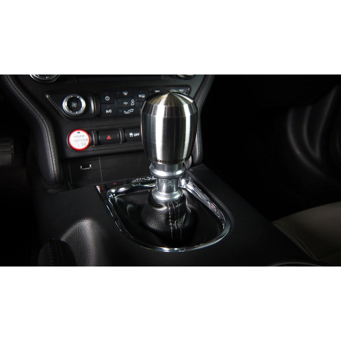 GrimmSpeed Shift Knob Stainless Steel M12x1.25 Subaru/Ford/Toyota/Scion (038011 / 038012)-Shift Knobs-GrimmSpeed-JDMuscle