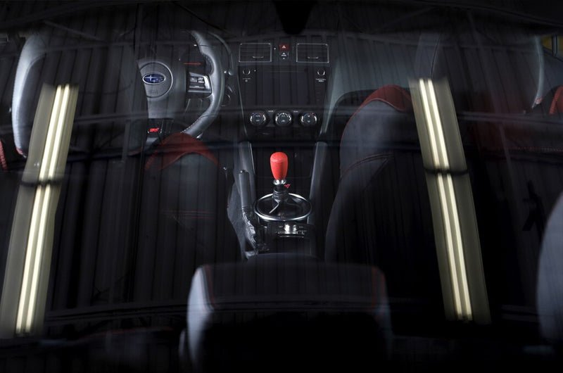 Grimmspeed Shift Knob Stainless Steel Red Universal | GRM038000 - JDMuscleShift Knobsgrm038000