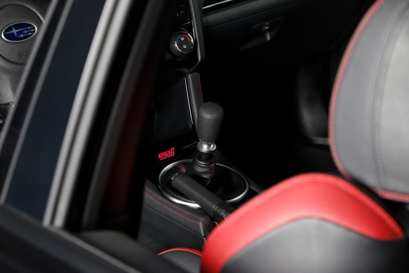 Grimmspeed Slender Stainless Steel Shift Knob w/ Wrinkle Black Finish Most Subaru Models | 380001 - JDMuscleShift Knobsgrm380001