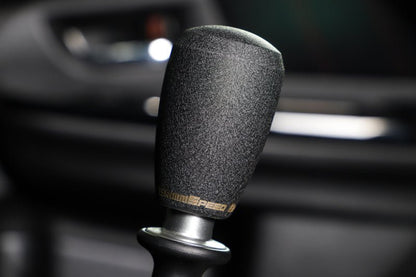 Grimmspeed Slender Stainless Steel Shift Knob w/ Wrinkle Black Finish Most Subaru Models | 380001 - JDMuscleShift Knobsgrm380001