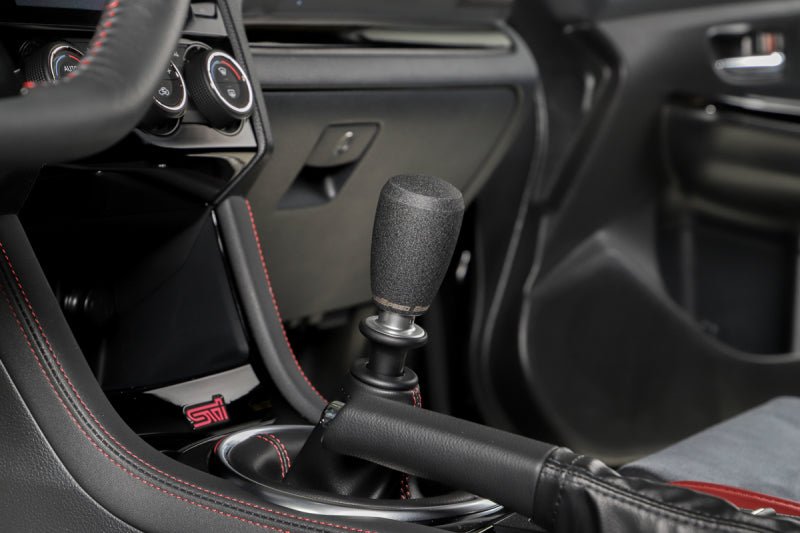 Grimmspeed Slender Stainless Steel Shift Knob w/ Wrinkle Black Finish Most Subaru Models | 380001 - JDMuscleShift Knobsgrm380001