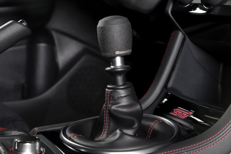 Grimmspeed Stubby Stainless Steel Shift Knob w/ Wrinkle Black Finish Most Subaru Models | 380002 - JDMuscleShift Knobsgrm380002