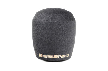 Grimmspeed Stubby Stainless Steel Shift Knob w/ Wrinkle Black Finish Most Subaru Models | 380002 - JDMuscleShift Knobsgrm380002
