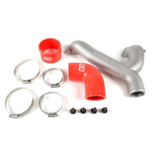 Grimmspeed 02-07 WRX / 04-21 STI / 04-08 FXT Top Mount Intercooler Y-Pipe Kit Red | 090095