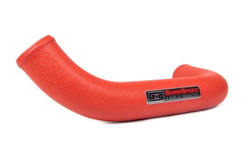 Grimmspeed Top Mount Intercooler Charge Pipe Kit Red Subaru STI 2008-2014 | GRM090222 - JDMuscleCharge Pipesgrm090222