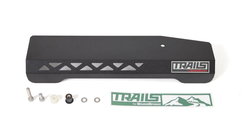 GrimmSpeed Trails Pulley Cover Black Naturally Aspirated Subaru Outback 2020+ | TBG114020.1 - JDMuscleAlternator CoversgrmTBG114020.1