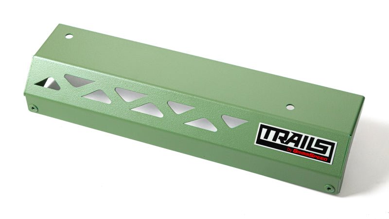 GrimmSpeed Trails Pulley Cover Green Subaru Crosstrek 2018+ | TBG114027.3 - JDMuscleAlternator CoversgrmTBG114027.3