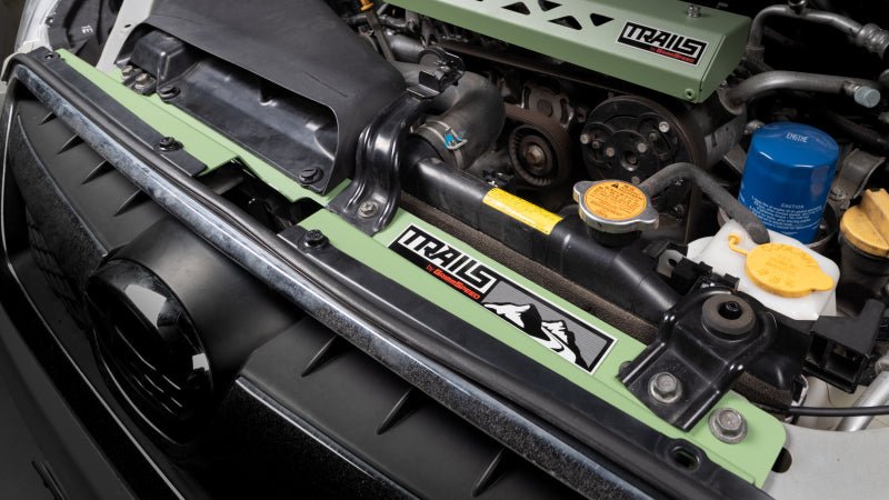 GrimmSpeed Trails Radiator Shroud Green Subaru Crosstrek 2013 - 2017 | TBG114030.3 - JDMuscleRadiator ShroudsgrmTBG114030.3