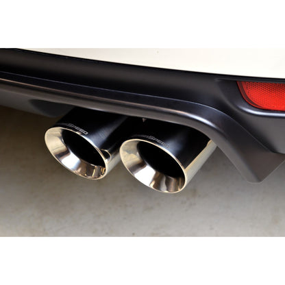GrimmSpeed Un-Resonated Cat-Back w/ Quad-Tip Muffler | 2011-2018 Subaru WRX/STi Sedan (070048)-grm070048-070048-Cat Back Exhaust System-GrimmSpeed-JDMuscle