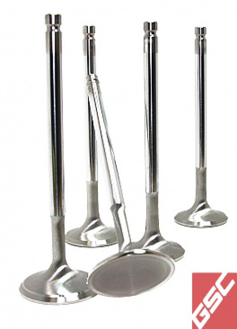 GSC P - D Subaru EJ207/EJ257 Chrome Polished Super Alloy Exhaust Valve - 33mm Head | +1mm - Set of 50 - JDMuscleNon - CategorizedgscB2017-50