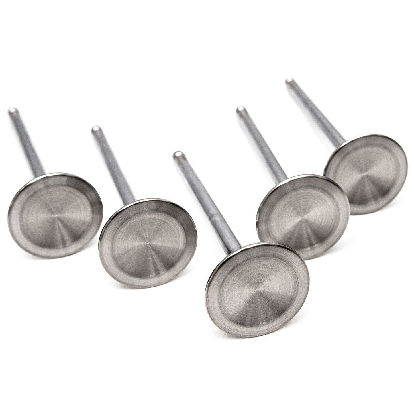 GSC P-D Super Alloy Chrome Polished Exhaust Valves - 30.0mm Head | +1mm - Set of 12 - Toyota 2JZ