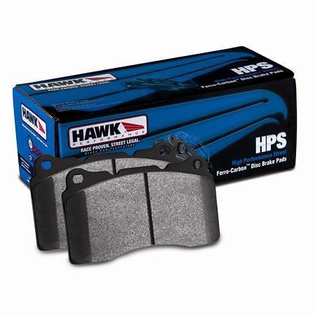Hawk HPS Rear Brake Pads 06-11 Honda Civic Si-hawkHB145F.570-hawkHB145F.570-Brake Pads-Hawk Performance-JDMuscle