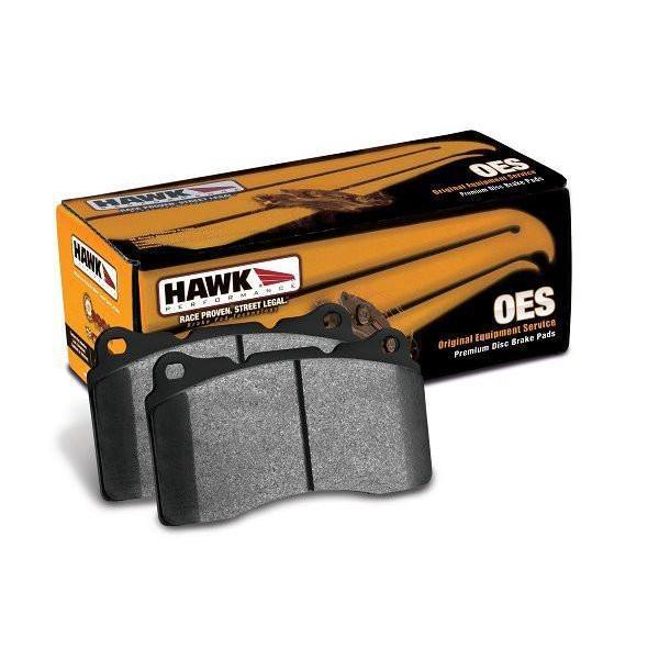 Hawk OES Street Front Brake Pads 88-89 Civic Si / 92-00 Civic CX / 88-00 DX / 98-00 GX-hawk770273-hawk770273-Brake Pads-Hawk Performance-JDMuscle