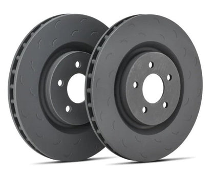 Hawk Talon 10 - 18 Subaru Multiple Applications Slotted - Only Vented 11.4 in Rear Brake Rotor Set | HTS5051 - JDMuscleBrake RotorshawkHTS5051