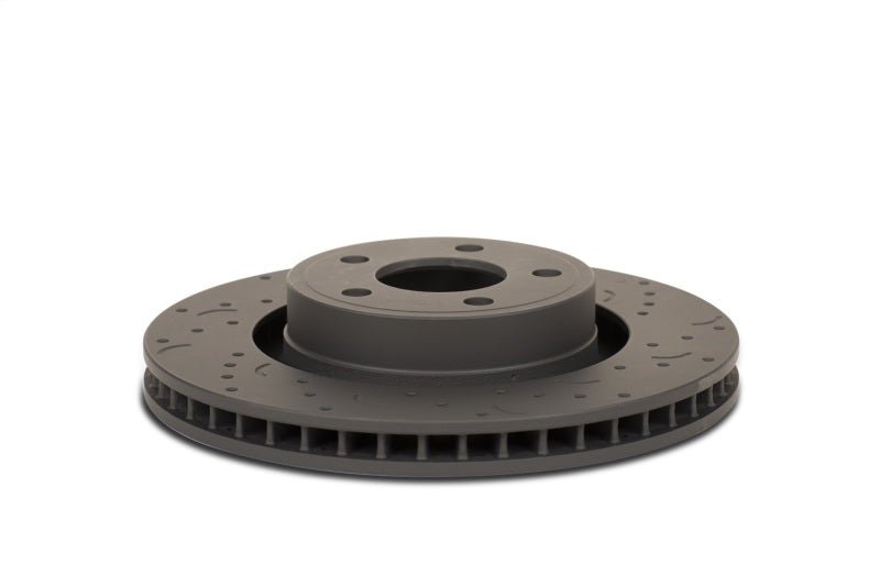 Hawk Talon 2005 Tacoma 5 Lugs Drilled and Slotted Front Brake Rotor Set | HTC4917 - JDMuscleBrake RotorshawkHTC4917
