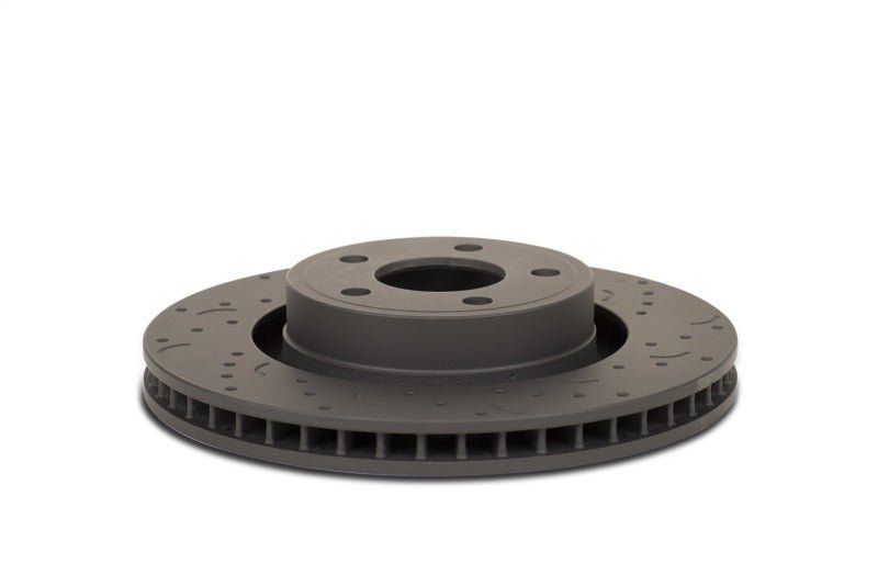 Hawk Talon 2005 Tacoma 5 Lugs Drilled and Slotted Front Brake Rotor Set | HTC4917 - JDMuscleBrake RotorshawkHTC4917