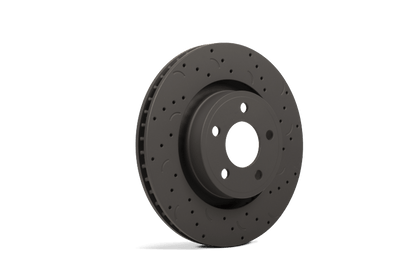 Hawk Talon 2014 Forester S 274mm 64mm Drilled and Slotted Rear Brake Rotor Set | HTC5392 - JDMuscleBrake RotorshawkHTC5392