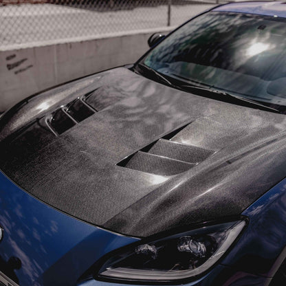 Seibon 2022 GR86/BRZ TS-Style Carbon Fiber Hood | HD22TY86-TS