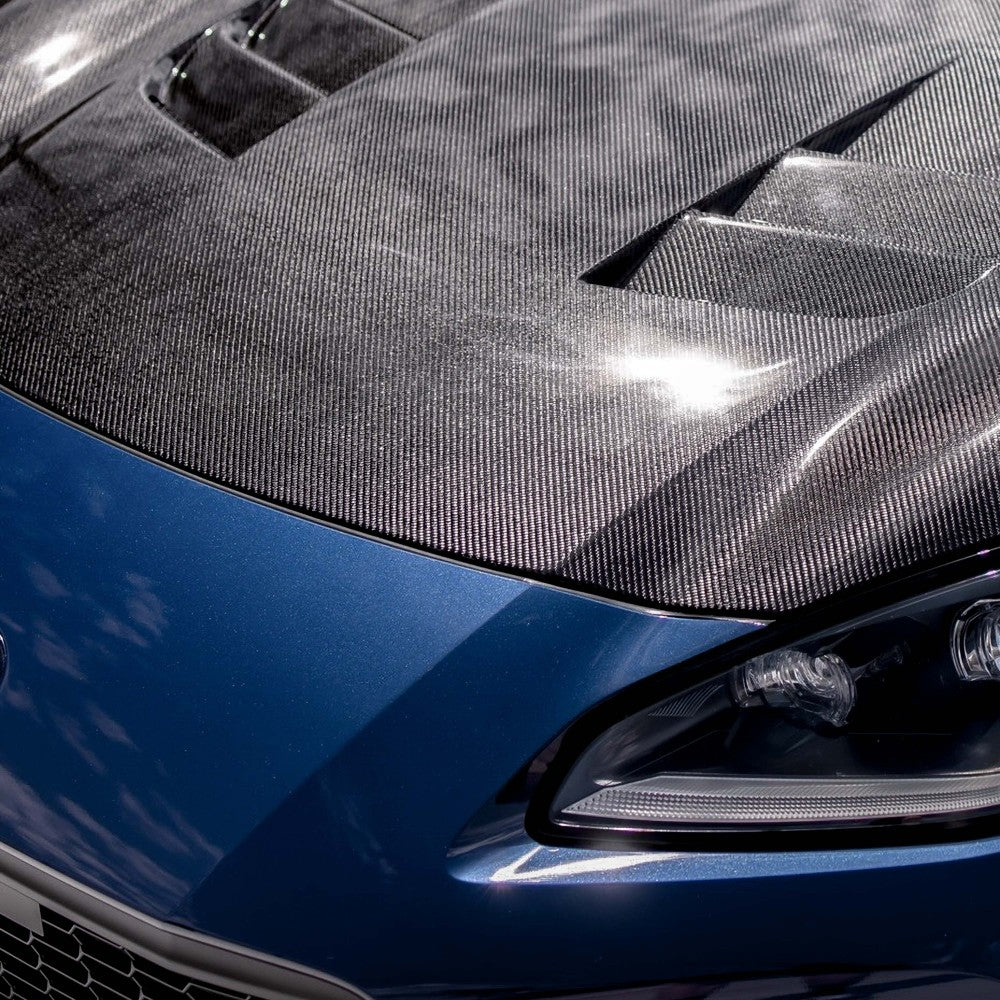 Seibon 2022 GR86/BRZ TS-Style Carbon Fiber Hood | HD22TY86-TS