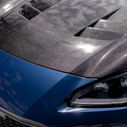 Seibon 2022 GR86/BRZ TS-Style Carbon Fiber Hood | HD22TY86-TS