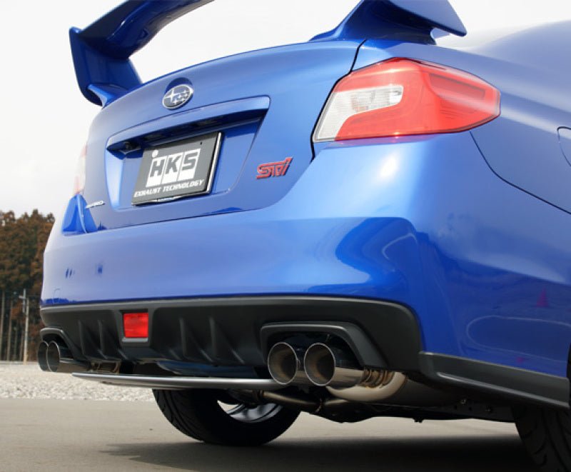 HKS [15-21 WRX/STI] Legamax Premium Catback Exhaust - JDMuscleCat Back Exhaust Systemhks31021-BF001